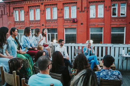 Cloud Nine. Лофт с террасой на мансардном этаже