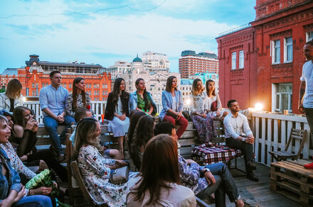 Cloud Nine. Лофт с террасой на мансардном этаже