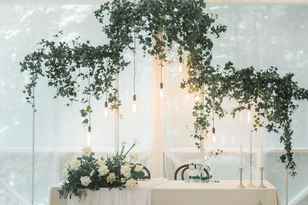 House for Wedding. Белоснежный банкетный зал в Усадьбе Лесной Берег