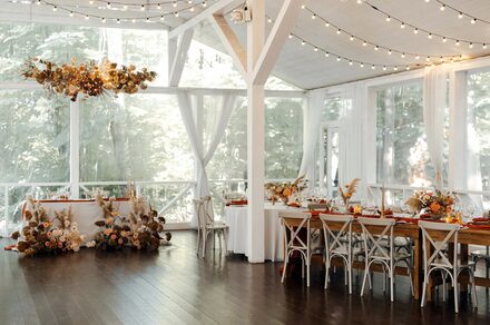 House for Wedding. Белоснежный банкетный зал в Усадьбе Лесной Берег