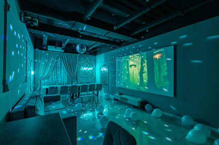 Tiffany. Изысканный лофт с мебелью, светомузыкой и караоке