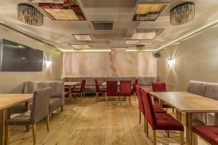 Эйфория. Малый банкетный зал с оригинальным освещением