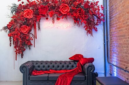 Red Loft. Стильный лофт в красных тонах