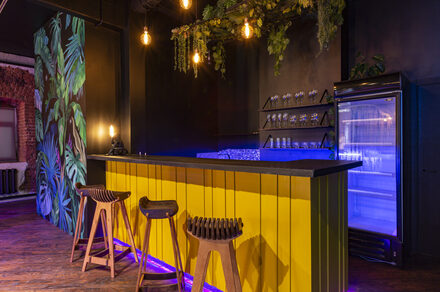 Тропический лофт с играми