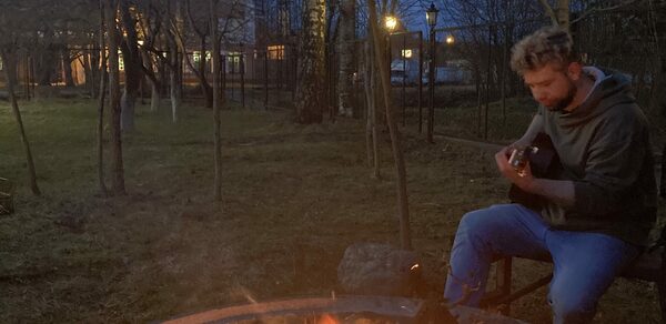 Гора. Отдельно стоящий дом с зоной для пикника