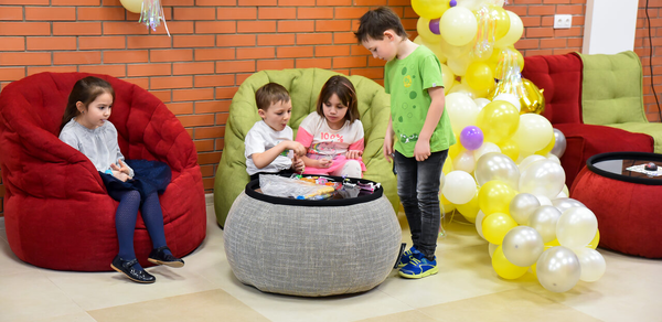 Лаундж-пространство с кафе для детских мероприятий