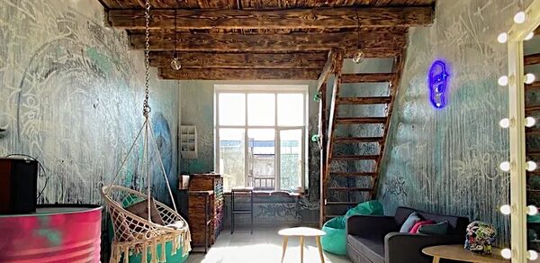 Graffiti Яркий и стильный лофт