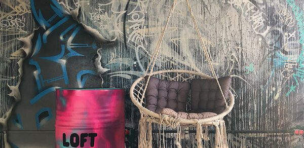 Graffiti Яркий и стильный лофт
