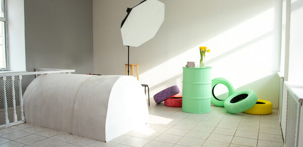 Небольшая трехэтажная площадка