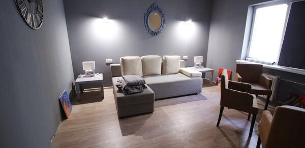 Лофт в неоклассическом стиле