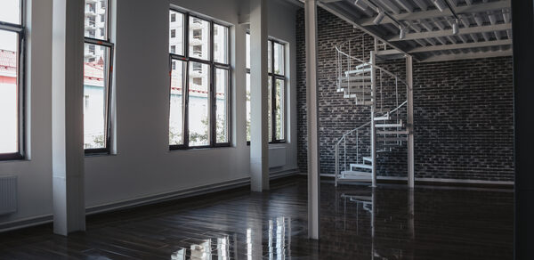 Лофт в серых тонах