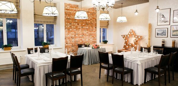 Современный светлый лофт  