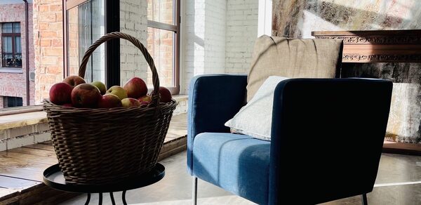 Poire Двухэтажный арт-лофт с панорамными окнами 