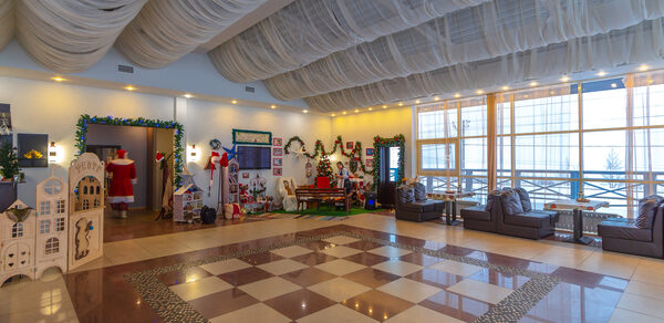 Курголовский Берег Банкетный зал на берегу озера