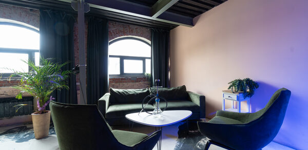 Стилизованный двухэтажный лофт