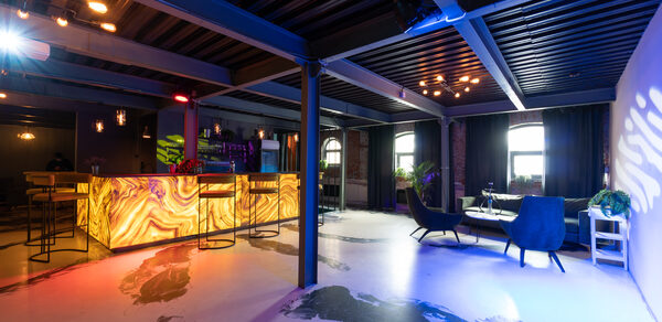 Стилизованный двухэтажный лофт