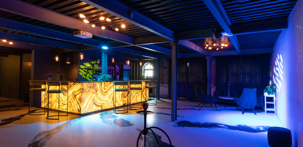 Стилизованный двухэтажный лофт