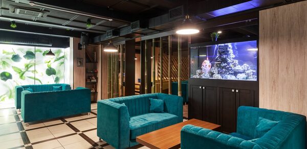 Кальянная в морском стиле под закрытие