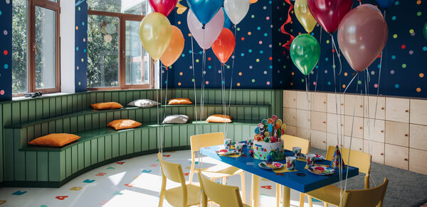 Benua Campus. Яркая комната для творческих мероприятий