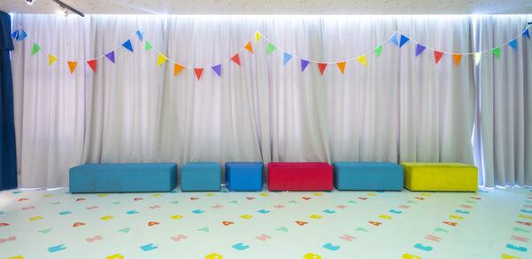 Benua Campus Page. Пространство в пастельных тонах 