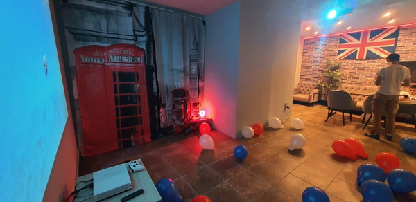 Лофт-зал в лондонском стиле 