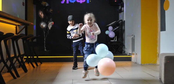 Яркий лофт для детских праздников