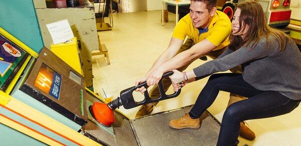 Лофт с ретро-играми