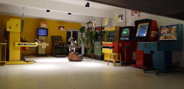 Лофт с ретро-играми