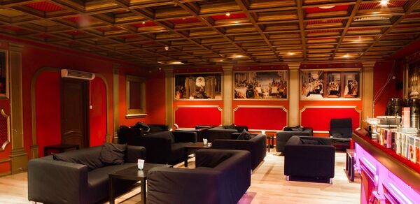 Лаундж-лофт с барной стойкой