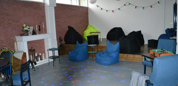 Лофт-пространство с подиумом 