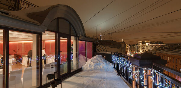 Банкетный зал с террасой