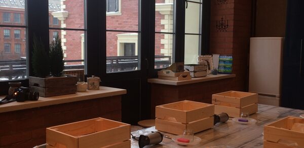 Мини-лофт с кухней