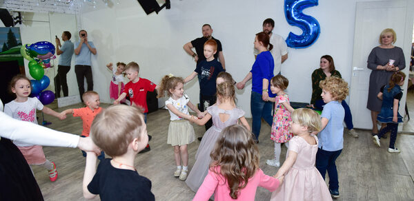 Светлый зал для детских мероприятий