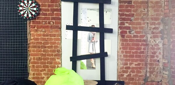 Brick House WHITE Лофт с качелями 