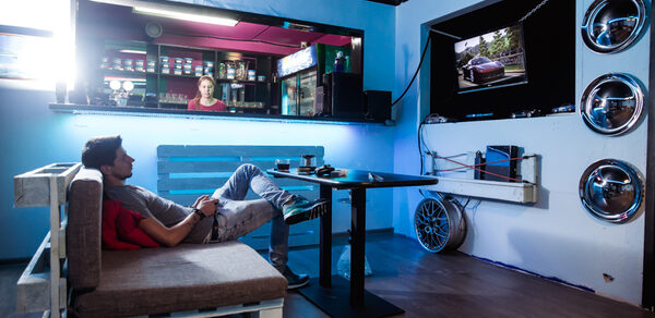Lounge Box (Лаунж Бокс). Лофт с вип комнатами 