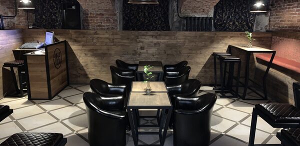 Кирпичный лофт-бар