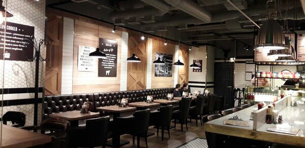 Кафе под закрытие в Деловом Центре 