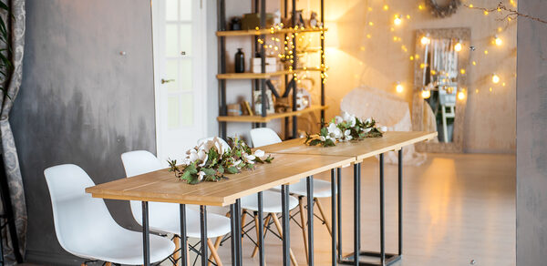 Фотостудия Эффект Бабочки Светлый зал с большими окнами 