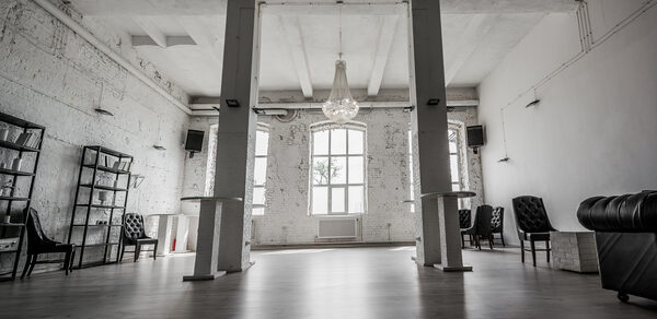 3f-loft Лофт-пространство в белом кирпиче