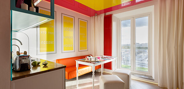 Пространство в индустриальном стиле для вечеринок