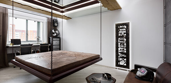 Пространство в индустриальном стиле для вечеринок