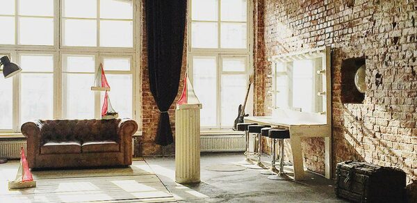 Лофт Фарфор. Лофт в здании 18 века