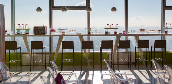 Лофт на 43 этаже с панорамным видом