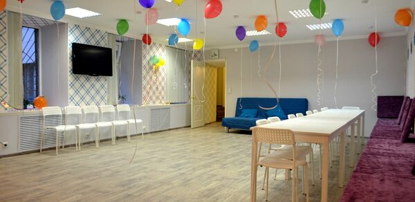 Пространство с кухней