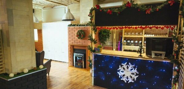 Лофт с барной стойкой