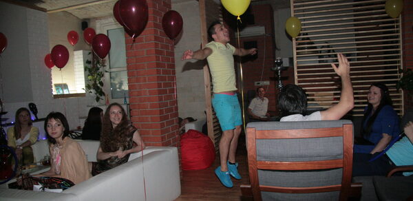 Лофт с барной стойкой