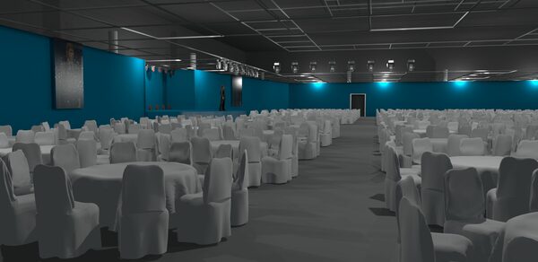 Большой ресторан в Ленэкспо