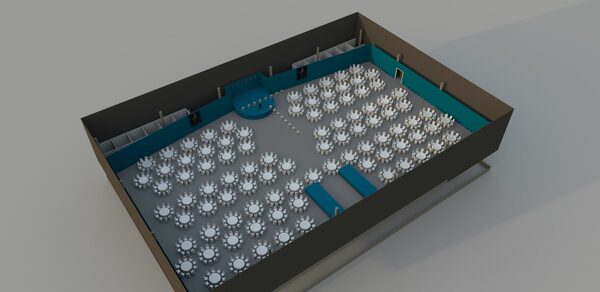 Большой ресторан в Ленэкспо