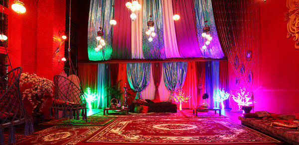 Моя Студия Лофт в восточном стиле с кальянами