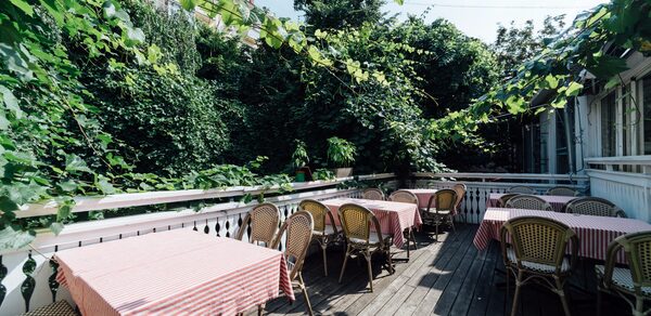 кафе "Я Дома" Веранда в стиле прованс